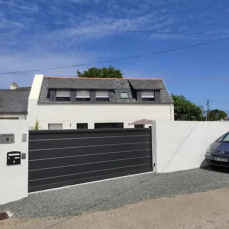 Ti Gwen Ha Du Vila Locquirec Exterior foto