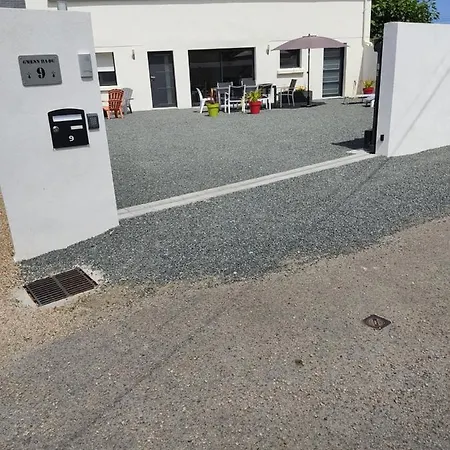 Ti Gwen Ha Du Vila Locquirec Exterior foto